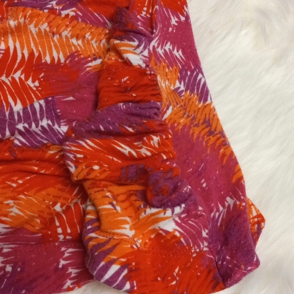 Gnw Pink Stripe Wrap Around Blouse Small - Picture 4 of 5